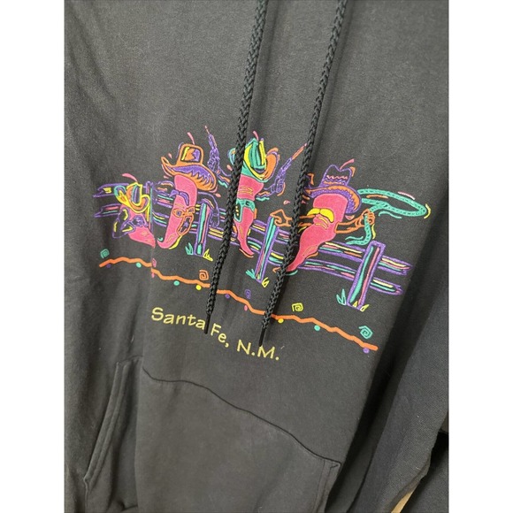 Y2K Santa Fe NM Hoodie EUC Sz XL - Picture 2 of 5